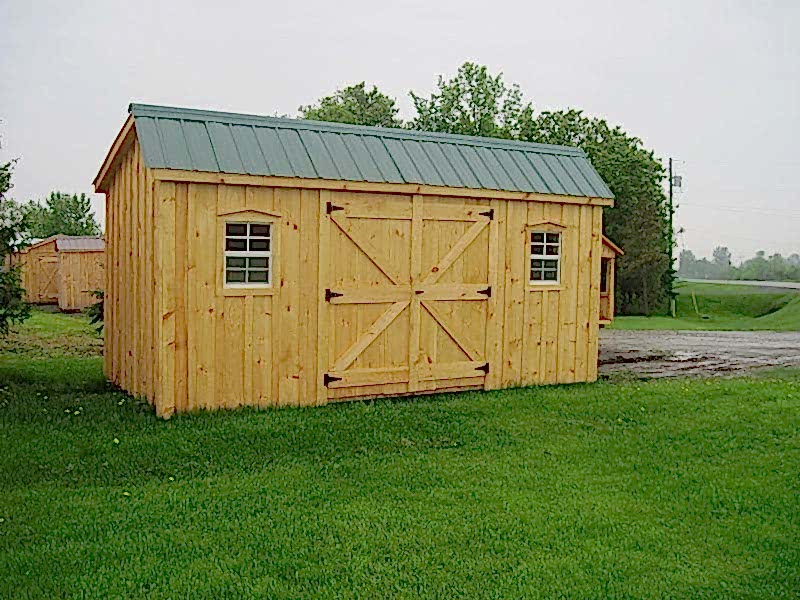 10×16 Salt Box Board and Batten Category
