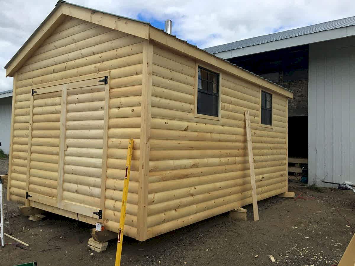 10×18 Canadian Built Log Shed