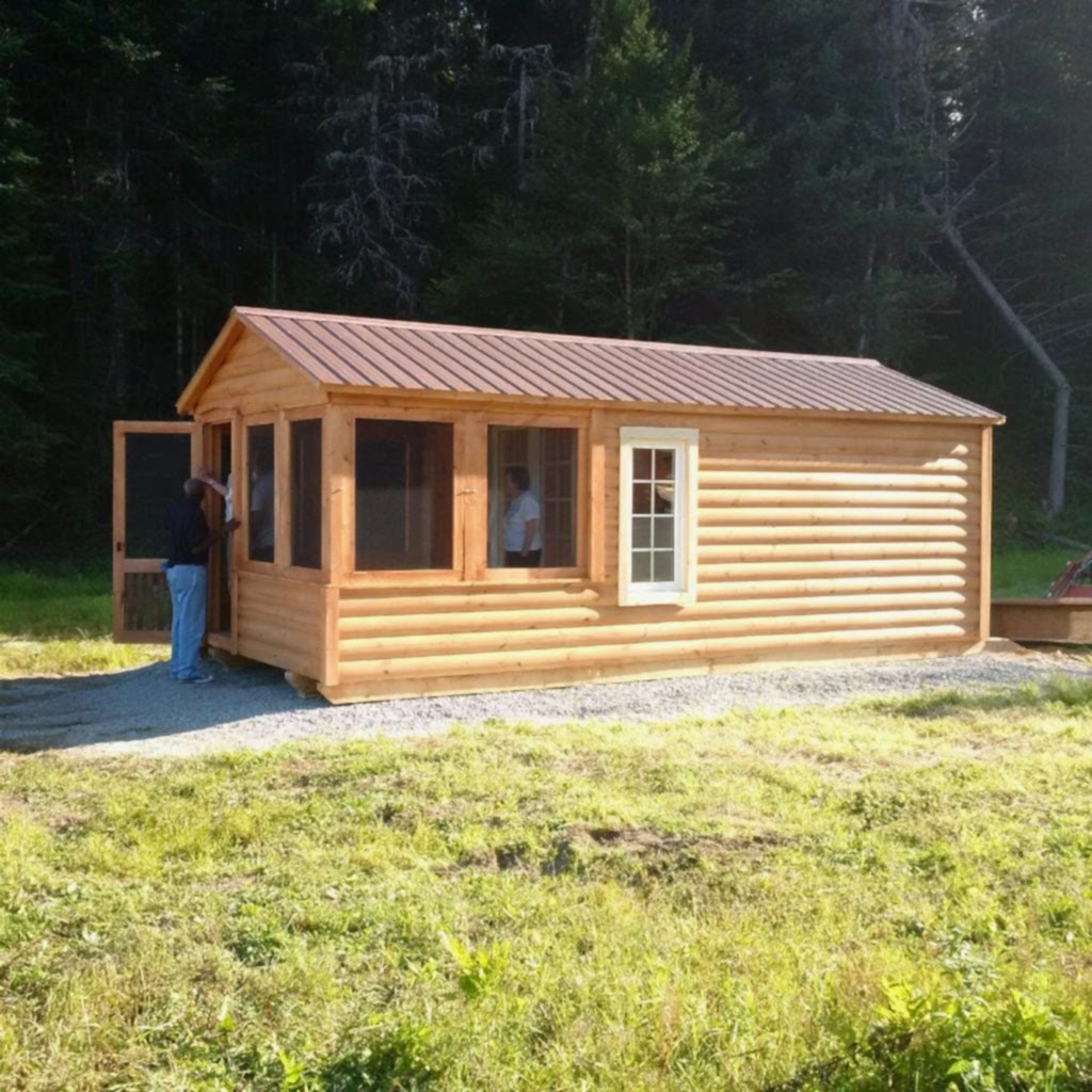 12×24 Log Cottage