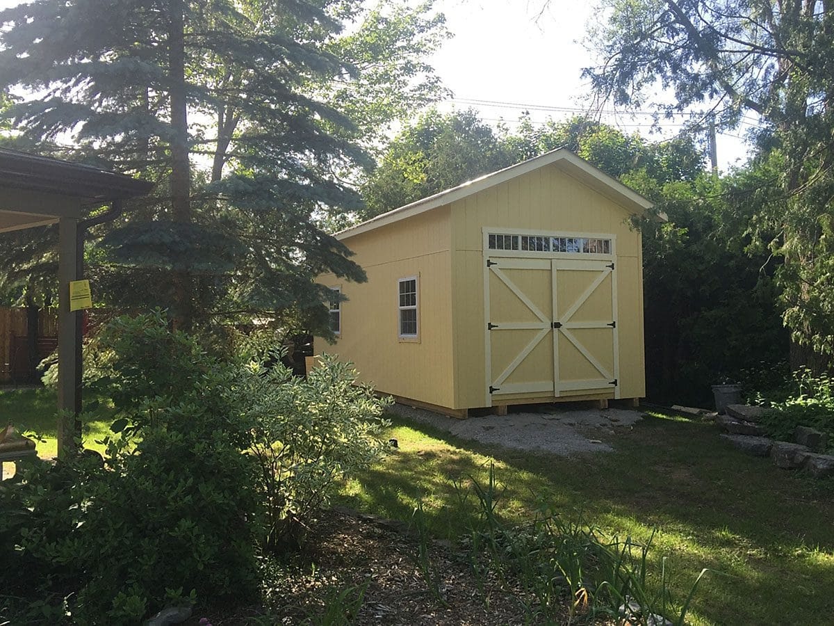 12×24 Raised Wall Shed