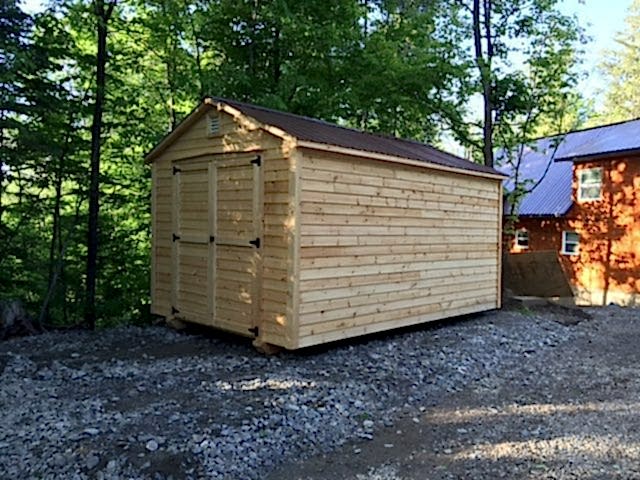 Canadian Built 10×16 Kiln Dried Siding