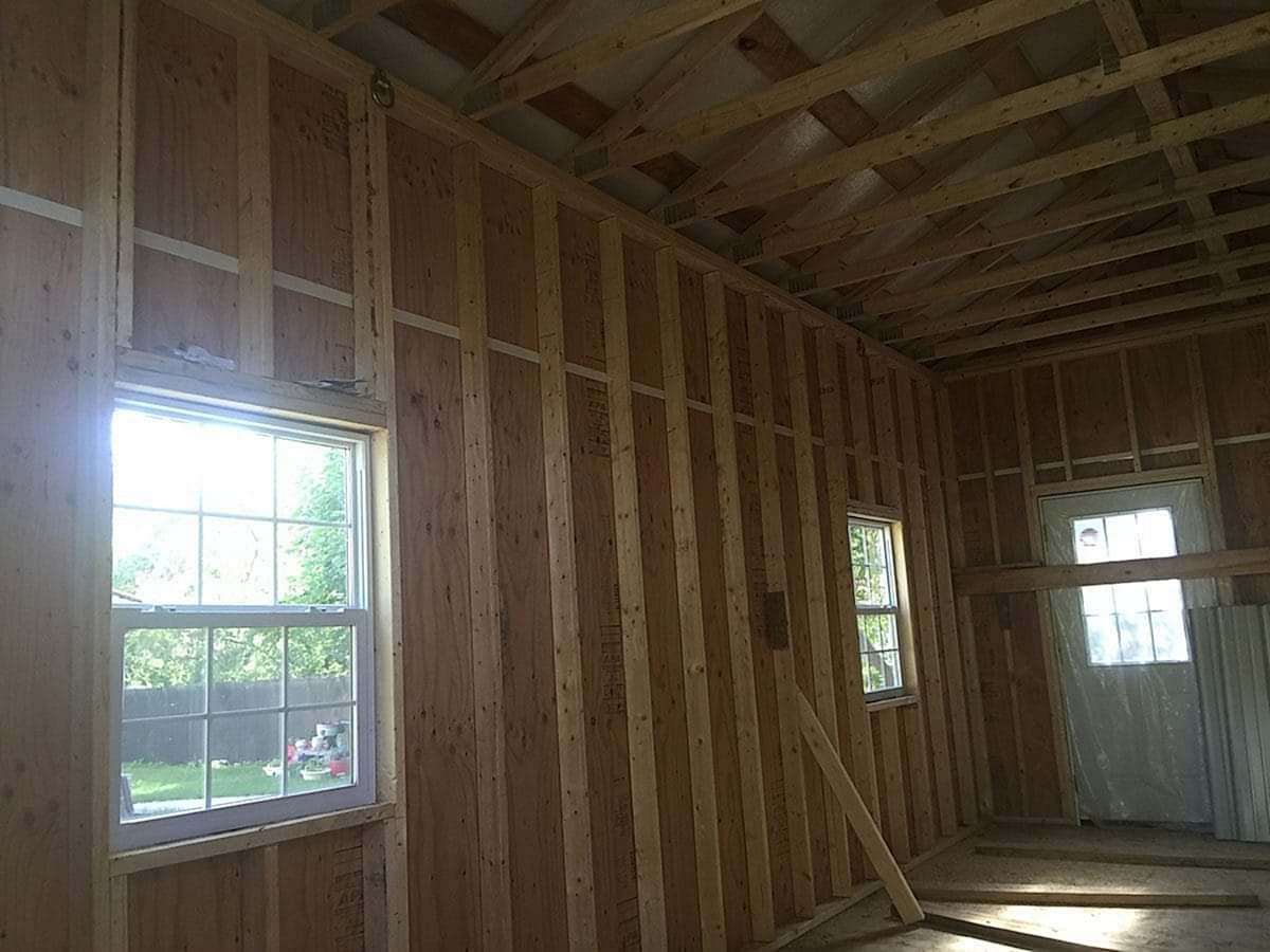 Inside View 10 Foot Walls