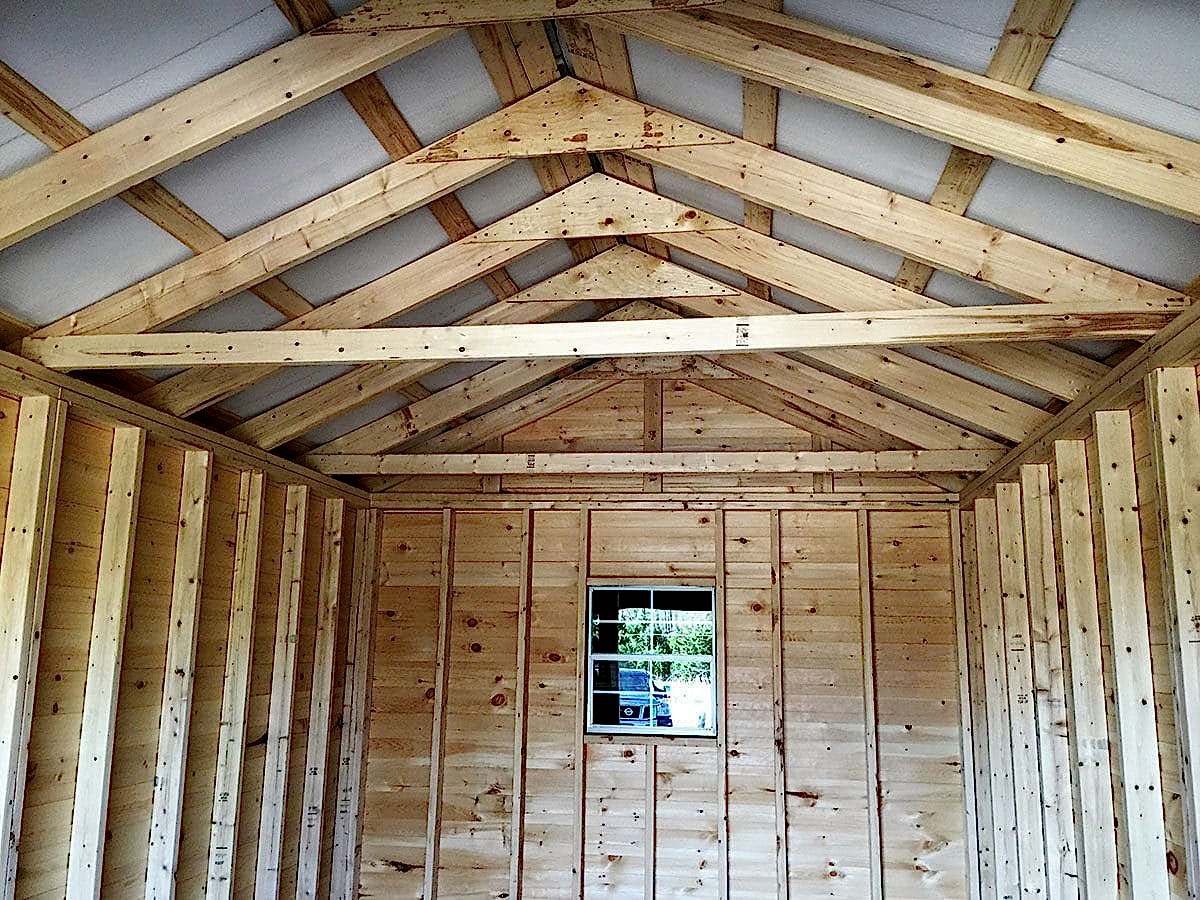Inside View of Kiln Dried Shed