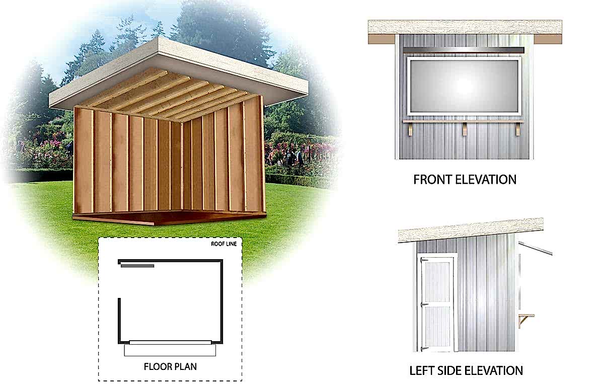 Kiosk Drawing a