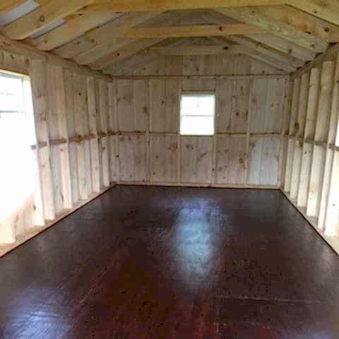 Inside View 12 x 24 Board & Batten