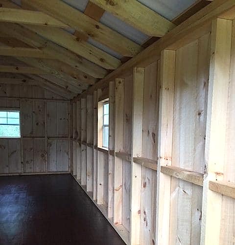 Inside View 12×24 Board & Batten
