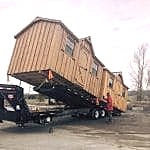 Delivery of Mennonite Sheds