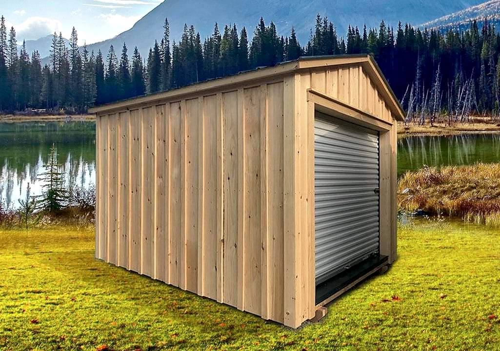 10×10 with Roll Up Door