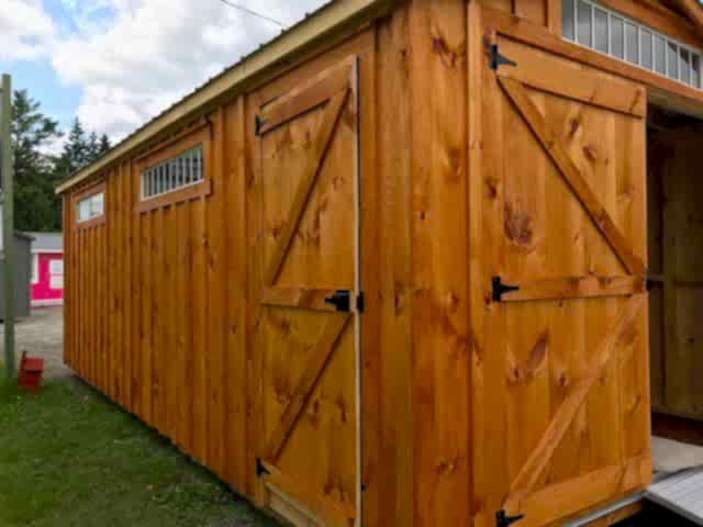12×24 with Transom Window Side