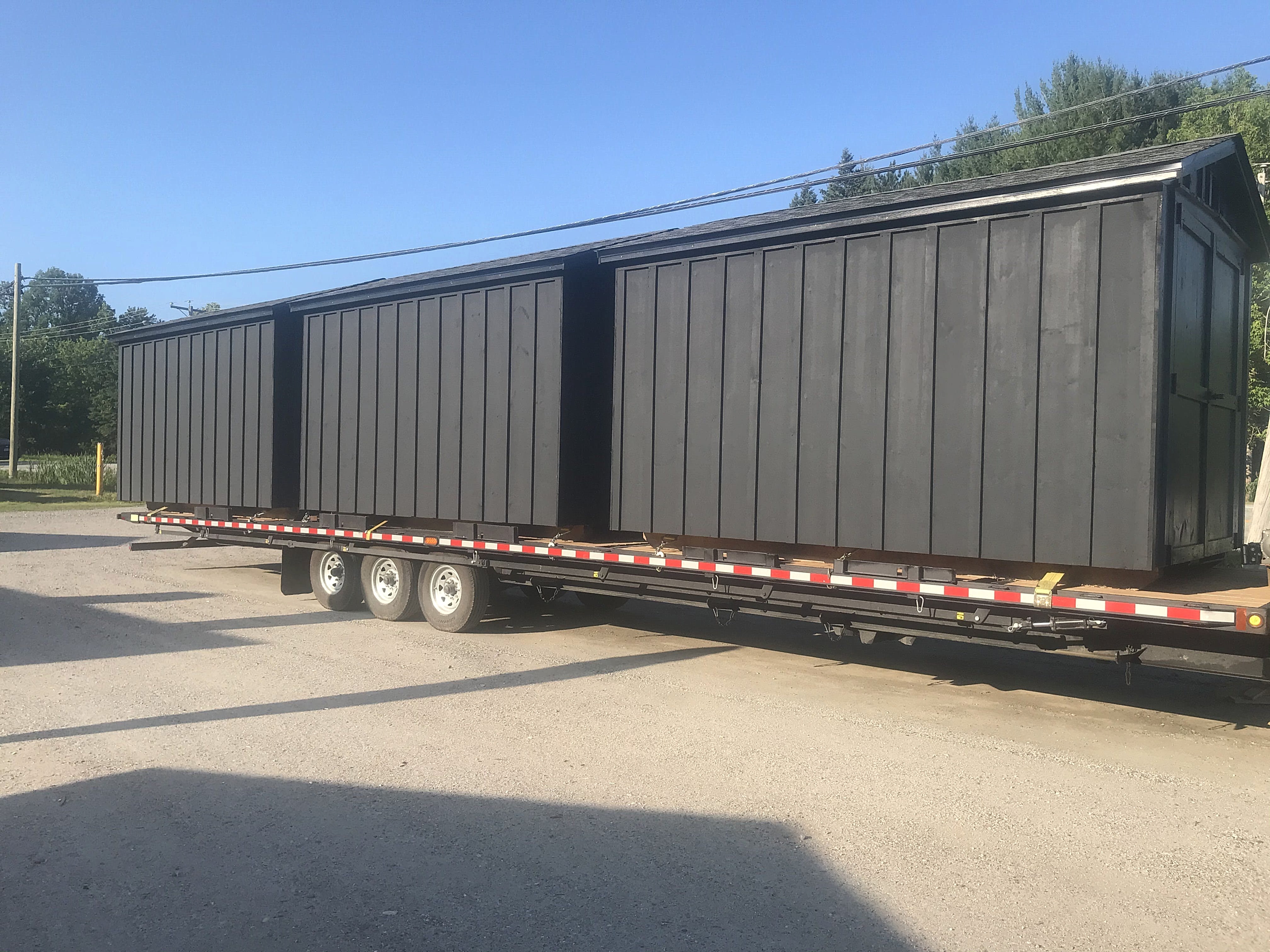 8×12 Storage Sheds on Delivery