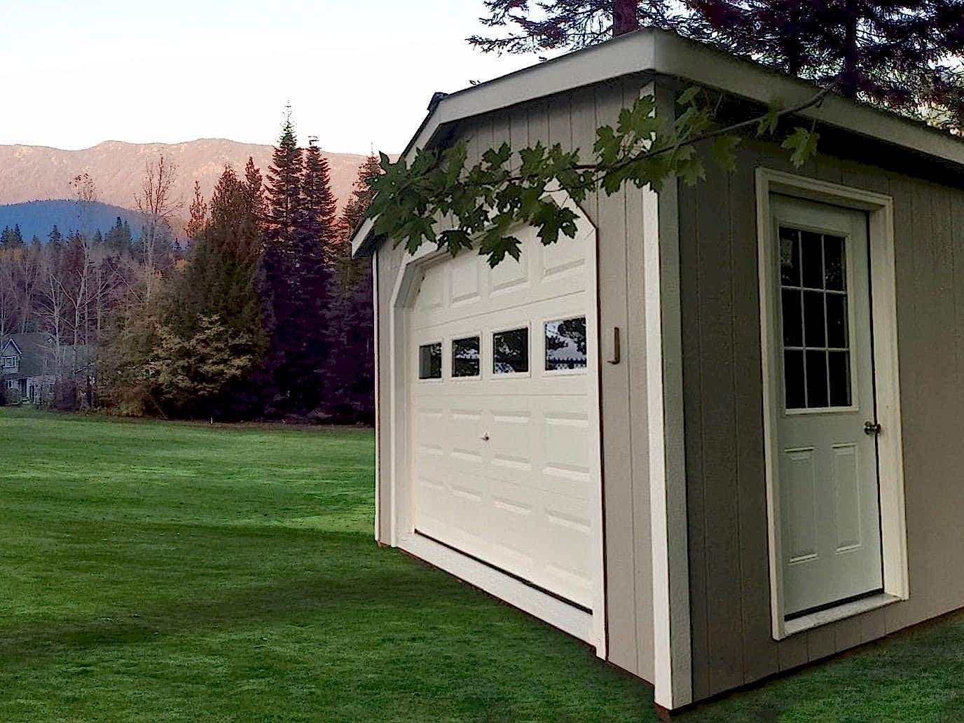 Front View 12×26 Smartside Garage
