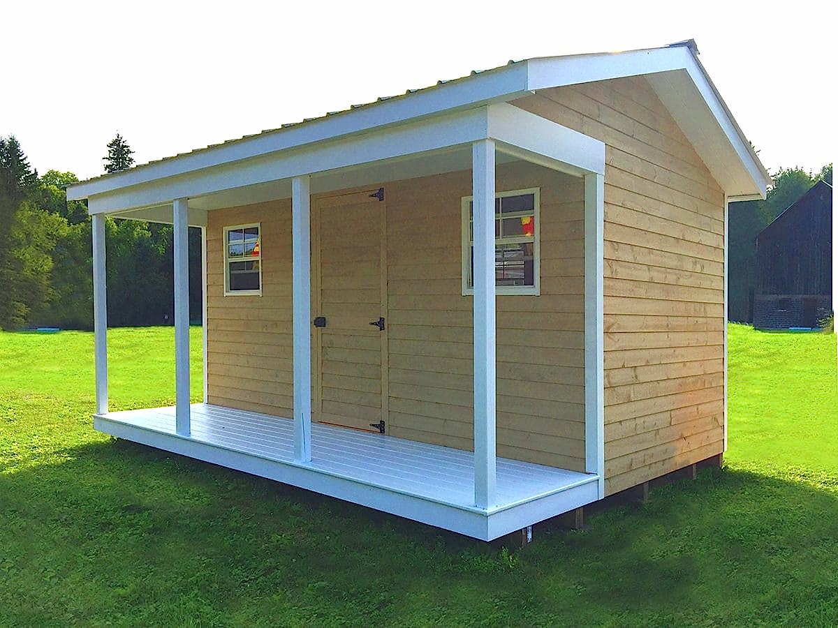 12×18 Bunkie with Veranda