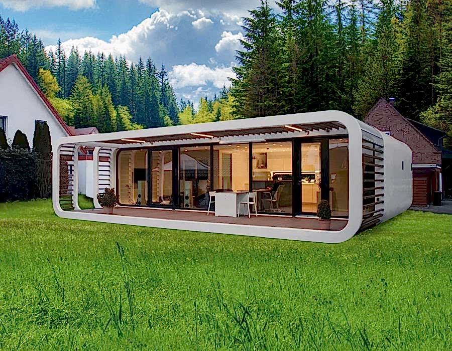 Double Wide 40 Foot Pods With Porch