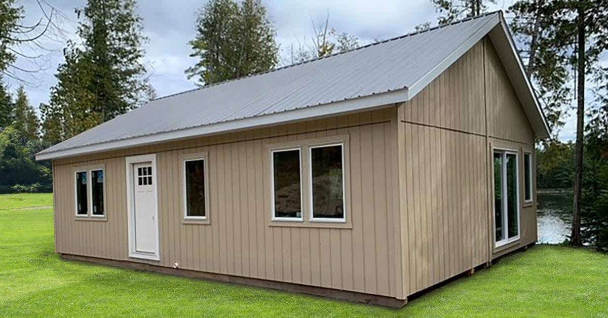 Perfect Living Board and Batten Cottages in West Quebec