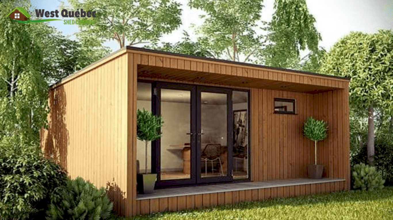 Tiny Home with Double Doors
