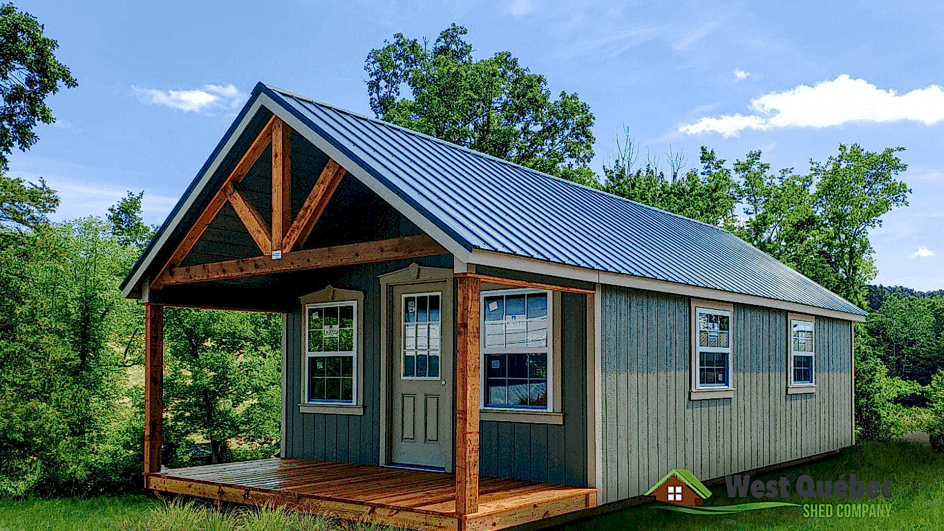 Tiny Home with Small Covered Porch