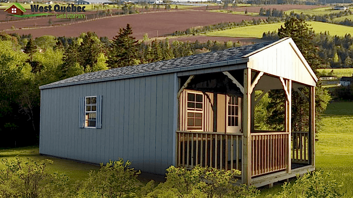 Tiny Home with Closed Front Porch