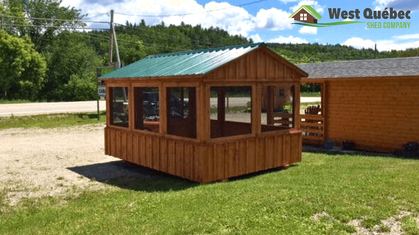 Gazebo with Green Roof