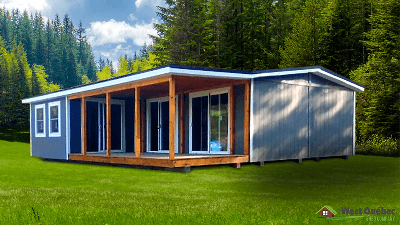 Large Tiny Home with Front Porch
