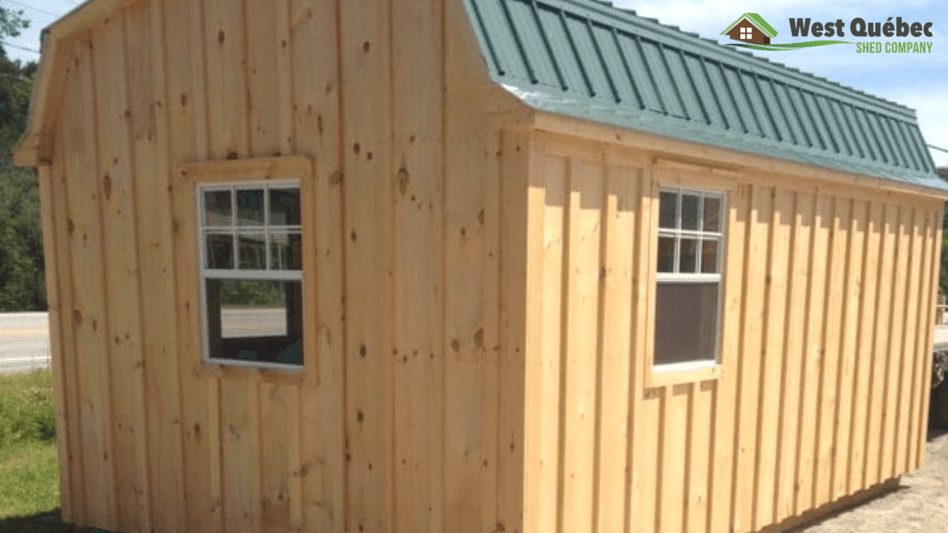 Storage Shed Barnyard Style