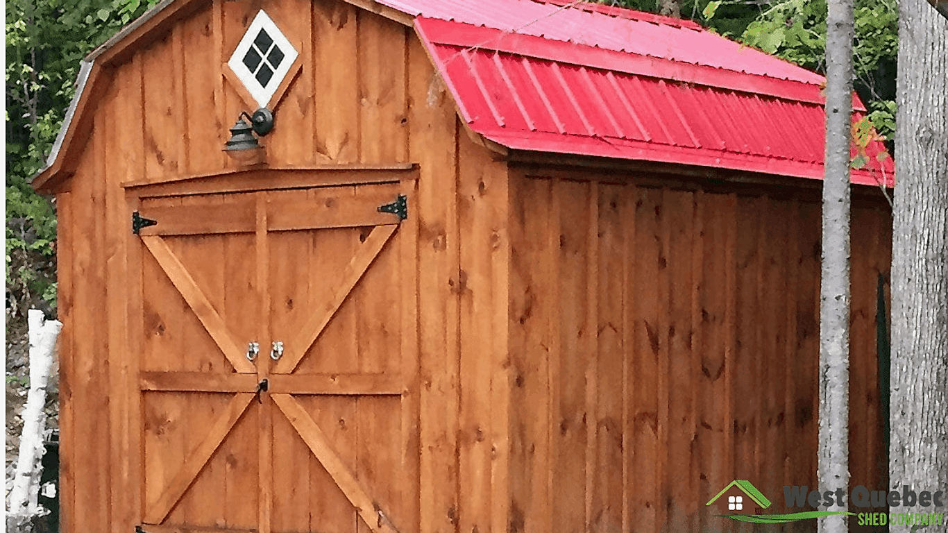 Barn Style Storage Shed