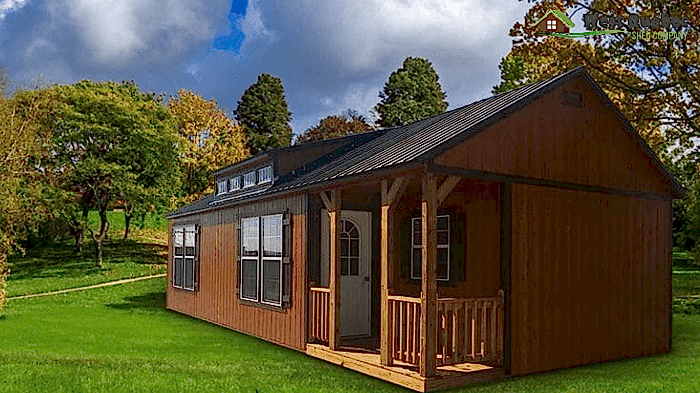Cottage with Small Front Porch
