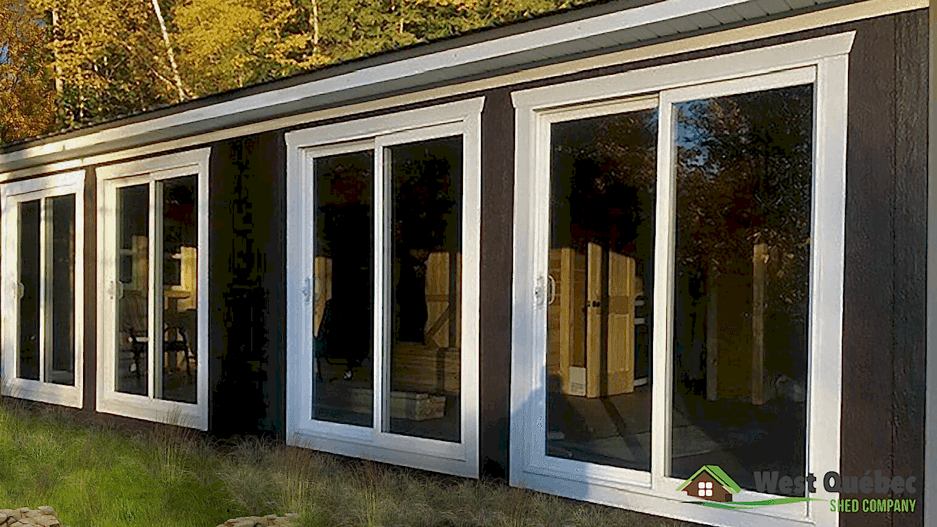 Cottage with Multiple Large Windows & Doors