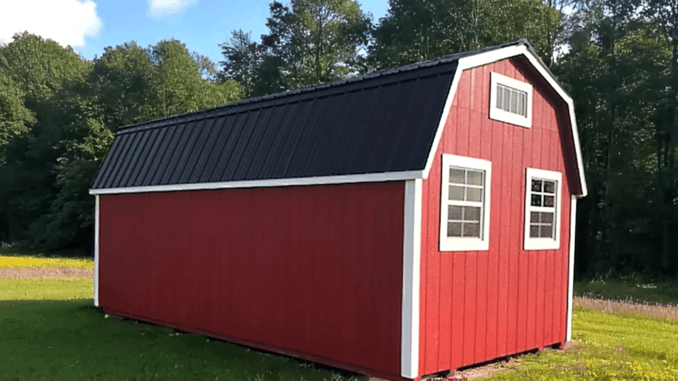 Red Barn Style Bunkhouse