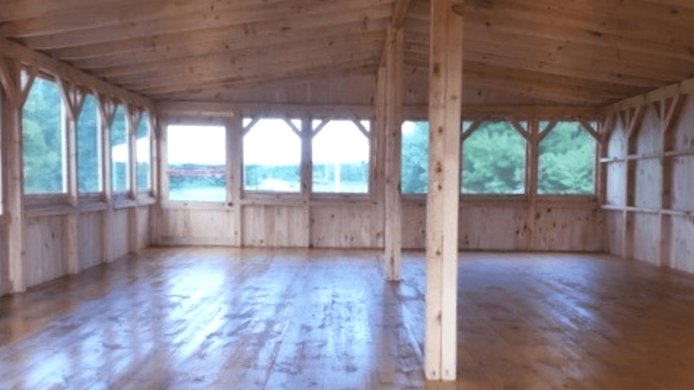 Large Gazebo Inside View
